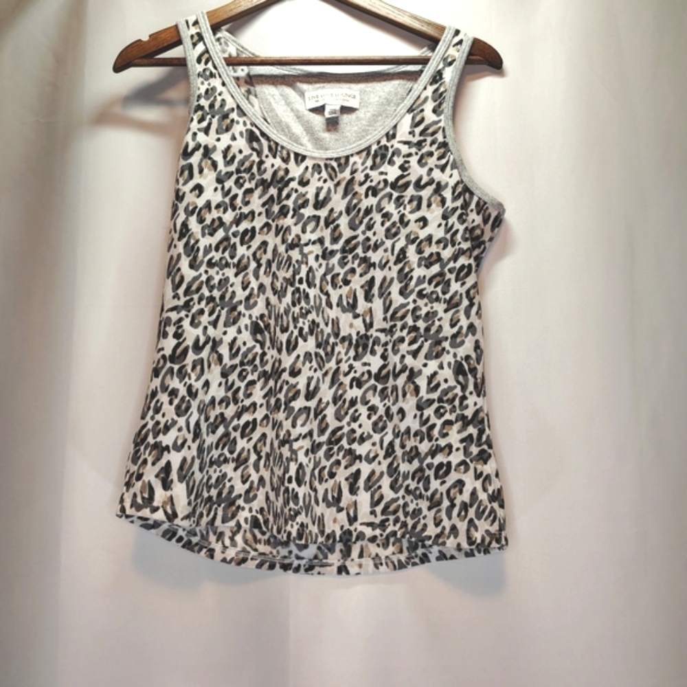 Karen Neuburger Animal Print Tank Top